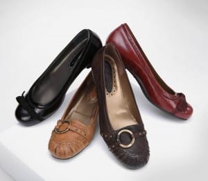 Des chaussures femmes en cuir