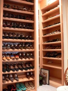 Chambre pour mettre les chaussures