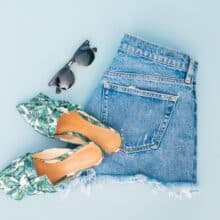 Jeans et chaussures